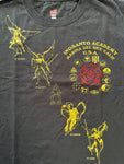 T-Shirt - Inosanto Academy - Angel Sash - Black, Red & Gold