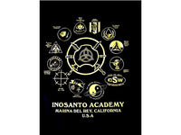 T-Shirt - Inosanto Academy - Angel Necklace - Black & Gold