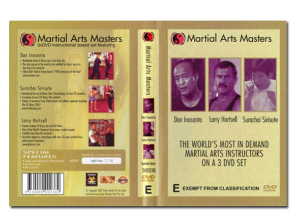 Martial Arts Masters - 3 DVD Set